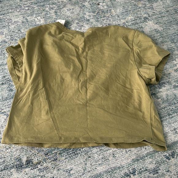 NWT AMERICAN EAGLE LIGHT GREENISH TEE - Picture 3 of 3